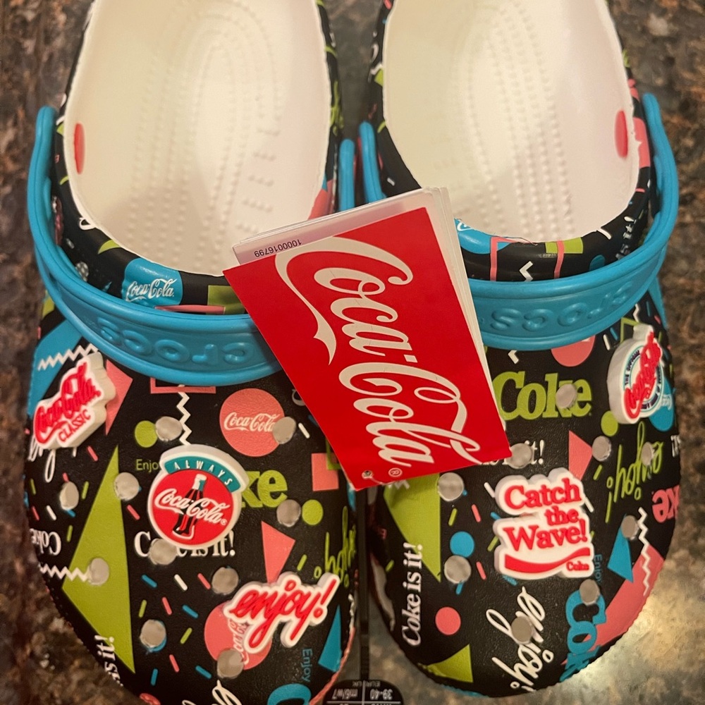 Coca Cola crocs